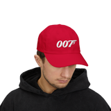 007 Minimal Embroidery Baseball Cap Black Adjustable Cotton Dad Hat Streetwear Spy Style Casual Unisex Cap