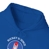 Rocket Science Rocks Hoodie Unisex Heavy Blend Sweatshirt Space Exploration STEM Education Astronomy Science Gift Nerd Geek Astronaut Graphic Pullover