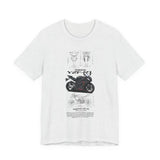 YZF-R1 Motorcycle Inspired Tee Japanese Liter Class Superbike Graphic Unisex Heavy Cotton Tee Racing Blueprint Streetwear Art Gift 2