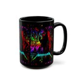 Reaper Of Neon Flames Mug 11oz 15oz Vibrant Gothic Energy Ceramic Coffee Cup Cosmic Skull Artwork Perfect Gift For Artists Dreamers And Night Rebels