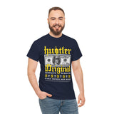 Hustler Original Money Maker Unisex Heavy Cotton Tee Streetwear Graphic Bold Dollar Bill Print Motivational Entrepreneur T Shirt