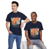 Money Is Not Just Currency Burning Dollar Graphic Unisex Heavy Cotton Tee Hustler Streetwear Motivational Cash Fire Design
