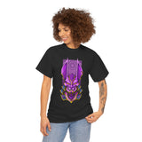 Bills Samurai Unisex Heavy Cotton Tee Futuristic Neon Warrior Design Bold Japanese Inspired Streetwear Graphic T Shirt for Men and Women Artistic Cyber Aesthetic Perfect Gift for Anime and Samurai Art...