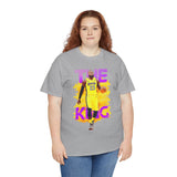 The Court Monarch Unisex Heavy Cotton Tee Basketball Power Graphic Shirt Streetwear for Athletes Hustlers and Motivational Sports Lovers