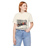 High Performance Single Seater Racing Car Graphic Unisex Heavy Cotton Tee Premium Motorsport Streetwear For Speed Lovers And Daily Casual Wear