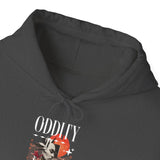 Oddity Own Your Uniqueness Unisex Heavy Blend Hooded Sweatshirt Abstract Modern Graphic Bold Artistic Statement Streetwear Hoodie