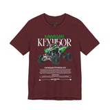 Kawasaki KFX450R Inspired ATV Racing Unisex Heavy Cotton T Shirt Off Road Quad Bike Power Design Streetwear Motorsport Graphic Tee