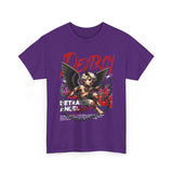 Betrayed Angel Destroy Graphic Unisex Heavy Cotton T Shirt Edgy Gothic Streetwear Bold Motivational Urban Fashion Outfit