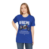 African Twin Adventure Motorcycle Graphic Tee Off Road Touring Bike T Shirt For Riders Explorers Long Distance Travel Motorsport Streetwear Gift