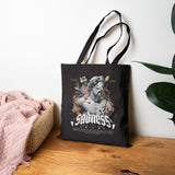 Sadness Cotton Canvas Tote Bag Greek Statue Art Design Emotional Aesthetic Gothic Vintage Streetwear Artistic Expression Reusable Eco Friendly Gift