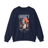 Oddity Own Your Uniqueness Unisex Heavy Blend Crewneck Sweatshirt Abstract Modern Graphic Bold Artistic Statement Streetwear Pullover