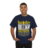 Hustler Original Money Maker Unisex Heavy Cotton Tee Streetwear Graphic Bold Dollar Bill Print Motivational Entrepreneur T Shirt