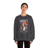 Oddity Own Your Uniqueness Unisex Heavy Blend Crewneck Sweatshirt Abstract Modern Graphic Bold Artistic Statement Streetwear Pullover