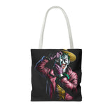 Snapshot of Madness Art Eco Tote Bag Dark Comic Neon Design Premium Canvas Reusable Shopping Bag Streetwear Lifestyle Accessory for Creative Thinkers Artists and Urban Dreamers