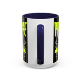 Praise Angel Statue Graphic Ceramic Mug Gothic Spiritual Coffee Tea Cup Bold Streetwear Design