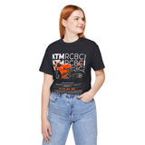 KTM RC 8C Track Inspired Unisex Heavy Cotton Tee Racing Superbike Graphic Streetwear Motorsport Fan T Shirt
