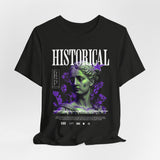 Historical Statue Graphic Premium Unisex Jersey Short Sleeve Tee Vintage Aesthetic Streetwear T-Shirt