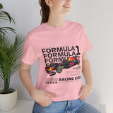 High Performance Single Seater Racing Car Graphic Unisex Heavy Cotton Tee Premium Motorsport Streetwear For Speed Lovers And Daily Casual Wear