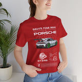 GT3 RS Inspired Track Performance Sports Car Graphic T Shirt Luxury Racing Aesthetic Streetwear Unisex Tee High Speed Motorsport Auto Art Fashion
