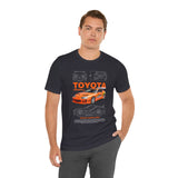 Legendary Turbo JDM MK4 Street Racer Unisex Heavy Cotton Tee Retro Tuner Car Graphic Shirt