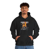 Currency Blaze Burning Money Graphic Unisex Heavy Blend Hooded Sweatshirt Bold Streetwear Flame Cash Statement Gothic Urban Hoodie