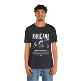 African Twin Adventure Motorcycle Graphic Tee Off Road Touring Bike T Shirt For Riders Explorers Long Distance Travel Motorsport Streetwear Gift