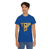 Top G Andrew Tate Graphic T Shirt Black Unisex Streetwear Motivational Hustle Tee Gold Typography Design