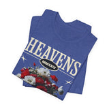 Heavens Hallucinations Unisex Jersey Short Sleeve Tee Comfortable Modern Streetwear Bold Artistic Floral Graphic Design Perfect Gift for Friends Birthdays Casual Wear