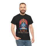 Lord Kali Goddess T Shirt Mahakali The Dark Goddess Shakti Hindu Spiritual Graphic Tee Navratri Durga Puja Festival Wear Unisex Cotton Devotional Streetwear India