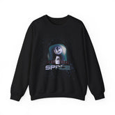 Space Exploration Crewneck Sweatshirt Unisex Heavy Blend Pullover Galaxy Earth Spaceship Astronomy Inspired Cosmic Science Lover Nerd Geek Astronaut Top