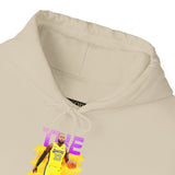 The Court Monarch Unisex Hoodie Motivational Basketball Streetwear Bold Athletic Pullover for Dream Chasers, Gym Lovers, and Sports Enthusiasts