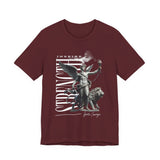 Inspire Strength Ignite Courage Graphic Unisex Jersey Short Sleeve Tee Premium Streetwear Motivational Art T-Shirt
