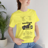 Harley Davidson FXDR Inspired Power Cruiser Motorcycle Graphic Unisex Heavy Cotton Tee Premium Streetwear T Shirt for Riders Bikers Enthusiasts Bold Everyday Wear