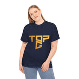 Top G Andrew Tate Graphic T Shirt Black Unisex Streetwear Motivational Hustle Tee Gold Typography Design