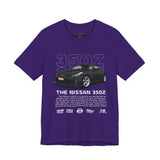 Black Widebody JDM Street Warrior Coupe Graphic Unisex Heavy Cotton Tee Retro Tuner Car Shirt