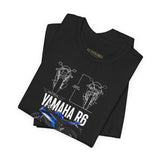 Yamaha R6 Inspired Sportbike Graphic Unisex Heavy Cotton Tee Bold Streetwear Moto Art Shirt for Riders Racing Fans and Everyday Casual Wear