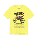 Yamaha YZ450F Inspired Motocross Blueprint Unisex Heavy Cotton Tee Dirt Bike Racing Graphic Streetwear Shirt Gift For Riders