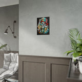 Skeleton Hustler Premium Poster Bold Street Art Wall Decor for Fearless Dreamers, Hustlers, and Visionaries