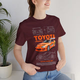 Legendary Turbo JDM MK4 Street Racer Unisex Heavy Cotton Tee Retro Tuner Car Graphic Shirt
