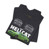 American Muscle Blueprint Performance Legacy Unisex Tee High Power Streetwear Shirt