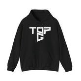 Top G Andrew Tate Graphic Hoodie Black Unisex Streetwear Motivational Hustle Pullover Sweatshirt Bold Typography Design