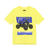 YFM 90R Inspired Unisex Heavy Cotton Tee Bold OffRoad Motorsport Style Trail Rider Graphic Shirt for Adventure Fans and Everyday Casual Wear