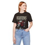 Heavens Hallucinations Unisex Jersey Short Sleeve Tee Comfortable Modern Streetwear Bold Artistic Floral Graphic Design Perfect Gift for Friends Birthdays Casual Wear