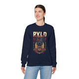 Jabali Warlord Unisex Sweatshirt Bold Warrior Streetwear Savage Fantasy Pullover for Battle Lovers and Dark Mythology Inspired Fall Fashion