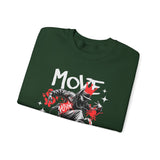 Move With Flow Breakdance Graphic Unisex Heavy Blend Crewneck Sweatshirt Hip Hop Streetwear Dance Rhythm Pullover
