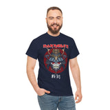 Strategic Warrior Unisex Heavy Cotton Tee Bold Samurai Graphic Streetwear for Fearless Minds, Fighters, and Visionary Souls