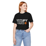 Mars Exploration Unisex Heavy Cotton Tee Bold Space Graphic Shirt Futuristic Sci Fi Adventure Design Inspiring Gift for Space Lovers and Dreamers