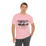 High-Performance Track Machine Blueprint Design Unisex Heavy Cotton Tee Powerful Street Racing Inspired Graphic Shirt