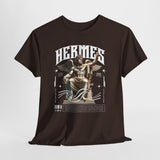 Hermes Greek Mythology Unisex Heavy Cotton Tee Ancient God of Communication and Travel Streetwear Graphic T Shirt