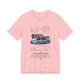 Nissan Skyline R34 GTR Inspired Illustrated JDM Performance Sports Car Graphic T Shirt Japanese Turbo Street Racing Automotive Streetwear Iconic 90s Car Culture Gift For JDM Enthusiasts
